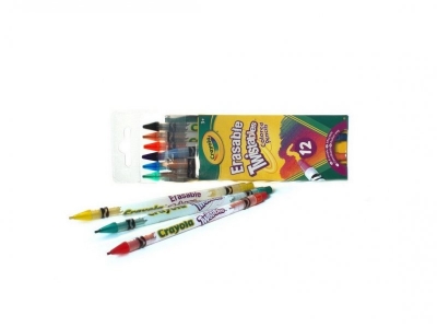 Карандаши Crayola, выкручивающиеся с ластиками 12 цв. 1-00082488_1