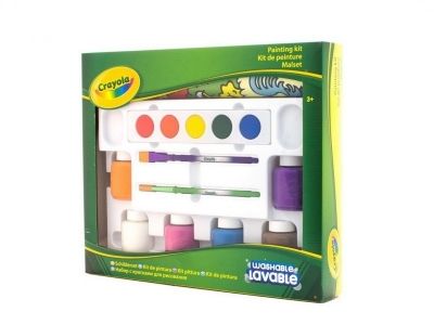 Краски Crayola, гуашь 6 цв.+акварель 5 цв+ 2 кисточки 1-00082511_1