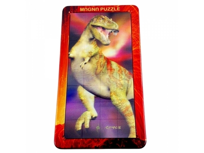 3D пазл Magna Puzzle, портрет Динозавр, 32 дет. 1-00145066_1
