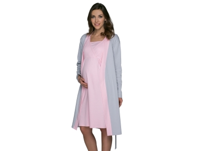 Комплект Lo-Lo для беременных и кормящих мам (халат+сорочка) 1-00154434_2