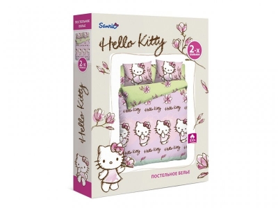 Комплект постельного белья Нордтекс, 1,5сп. ранфорс, Hello Kitty 1-00072404_2