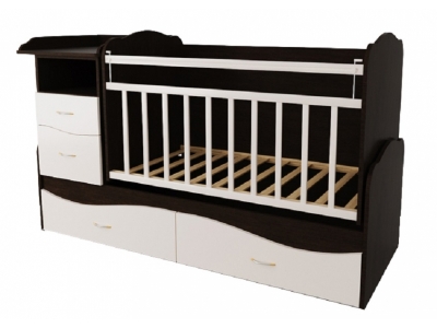 Кроватка-трансформер Valle Allegra Comfort (из 2-х частей) 1-00128204_1