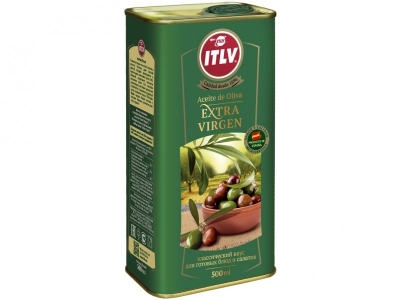 Масло ITLV оливковое Extra Virgen 500 мл, жесть 1-00088965_1