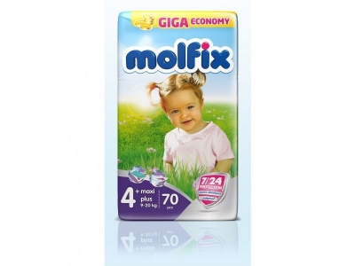 Подгузники Molfix, макси плюс (9-20 кг), 70 шт 1-00076092_2