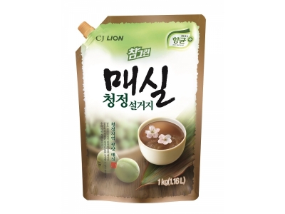 Средство CJ Lion для мытья посуды Chamgreen Японский абрикос, мягкая упаковка, 960 мл 1-00145106_1