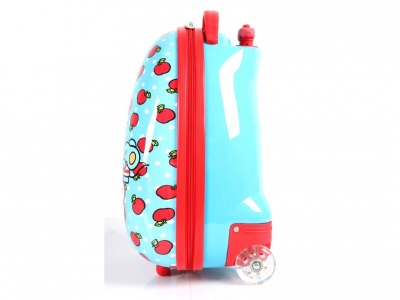 Чемодан Disney, Hello Kitty детский пластиковый яблоки/горошек 1-00079689_2