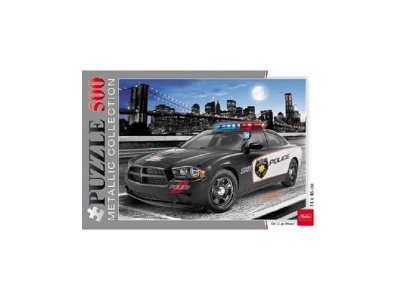 Пазлы Hatber, Металлик Городская полиция, 500 элем. 1-00162905_1