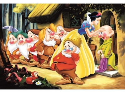 Пазл Ravensburger, Белоснежка и семь гномов (2х24эл) 1-00070567_2