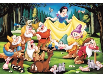 Пазл Ravensburger, Белоснежка и семь гномов (2х24эл) 1-00070567_3