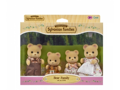 Набор игровой Sylvanian Families, Семья Медведей 1-00072537_2