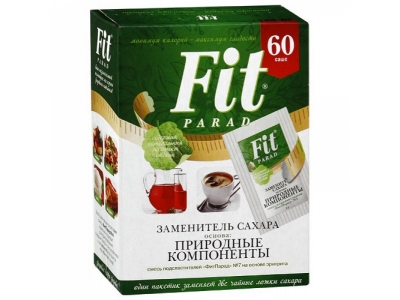Заменитель сахара Fit Parad на основе Эритрита № 7 60 саше по 60 г 1-00165943_1