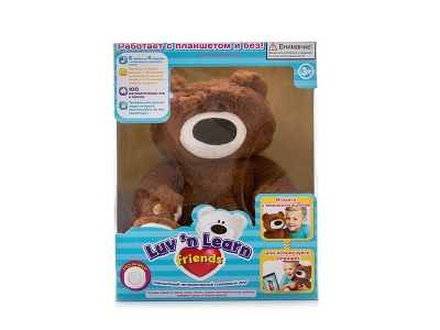 Игрушка Luv'n Learn, интерактивная Медведь 1-00166529_2