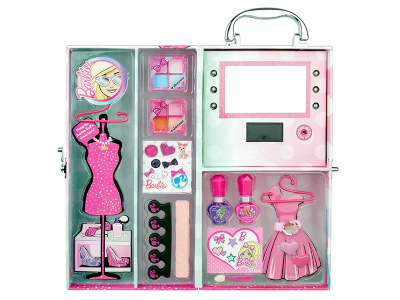 Набор игровой Markwins, Barbie детская декоративная косметика в чемодане с подсветкой 1-00166542_3