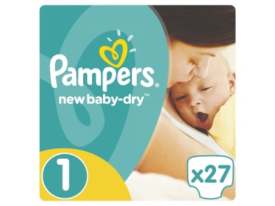 Подгузники Pampers New Baby Newborn, 2-5 кг, 27 шт. 1-00000216_1