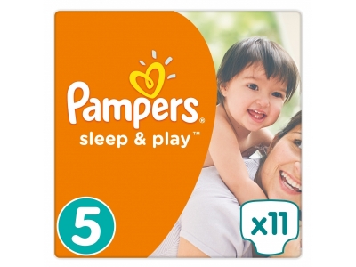 Подгузники Pampers Sleep & Play Junior 11-18 кг, размер 5, 11 шт. 1-00000222_1