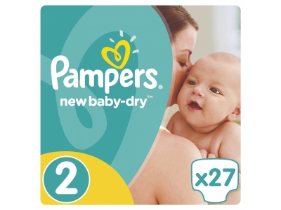 Подгузники Pampers New Baby Mini, 3-6 кг, 27 шт. 1-00004096_1