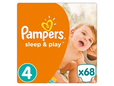 Подгузники Pampers Sleep & Play Maxi Jumbo, 8/9-14 кг 4 размер, 68 шт. 2-00000013_1
