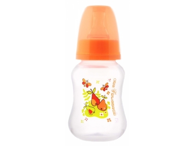 Бутылочка Мир Детства полипропилен, эргономичной формы с силиконовой соской, 125 мл 1-00170960_1