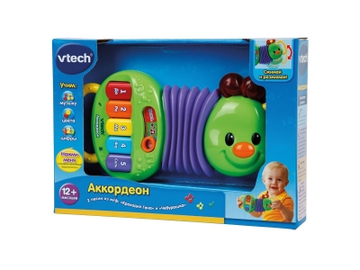 Игрушка VTECH, Аккордеон свет, озвуч., 5 клавиш, на бат. 1-00012549_2