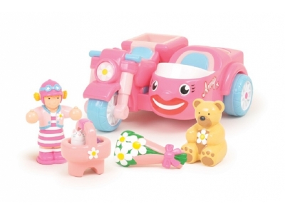 Набор игровой WOW toys, Мотоцикл с коляской Эми 1-00171322_2