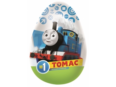 Яйцо шоколадное с игрушкой Томас и его друзья, 20 г 1-00172434_1