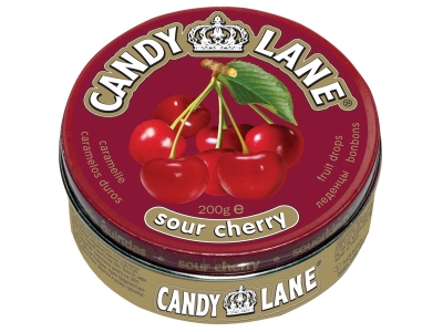 Леденцы Сладкая сказка, Candy Lane фруктовые вишня, 200 г 1-00172446_1