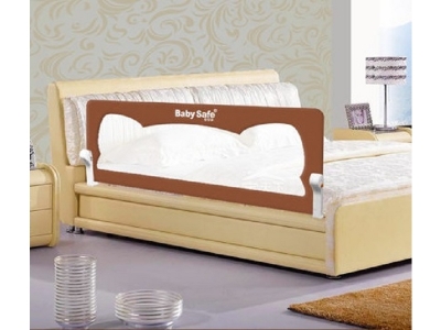 Барьер Baby Safe для детской кроватки складной, Ушки, 120*42 см 1-00175268_2