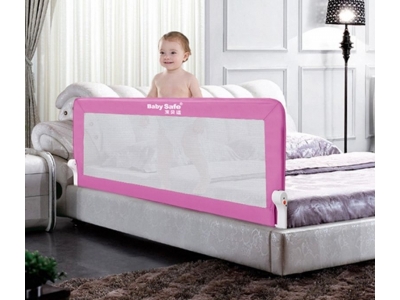 Барьер Baby Safe для детской кроватки складной, Ушки, 120*42 см 1-00175265_2