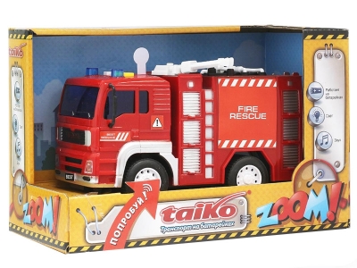 Игрушка Taiko Zoom! Пожарная машина на бат. 1-00175022_1