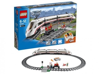 Конструктор Lego City, Скоростной пассажирский поезд 1-00084679_1