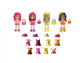 Кукла Strawberry Shortcake, Шарлотта Земляничка, 8 см, набор 4 шт. с одеждой 1-00087099_1