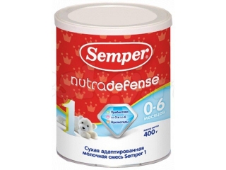 Смесь Semper Nutradefense-1 молочная 400 г 1-00010860_1