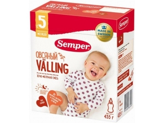 Вэллинг Semper, Овсяный 435 г 1-00063817_1
