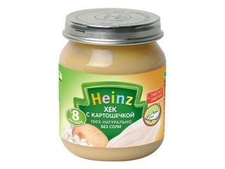 Пюре Heinz, Хек с картошечкой, 120 г 1-00073286_1