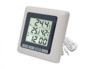 Гигрометр, термометр, часы Artfair, TM1011, электр. 1-00015511_1