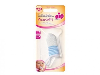 Напальчник Nip,Чистим ротик и первые зубки c ионами серебра 1-00082959_1