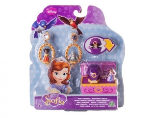 Набор Disney, София Прекрасная кольцо и клипсы, 3 мини фигурки в компл. 1-00091416_1