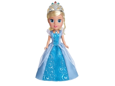 Кукла Карапуз, Disney Princess Золушка озвученная, светится амулет 25 см 1-00175910_1