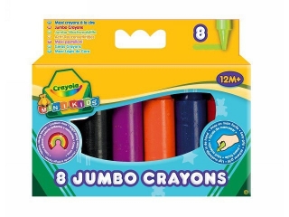 Мелки Crayola, восковые для самых маленьких 8 цв. 1-00086149_1