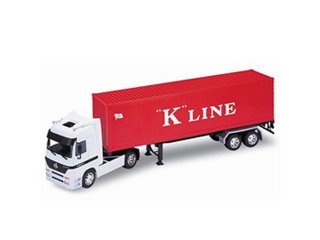 Модель Welly, грузовик Mercedes-Benz Actros (прицеп), 1:32 1-00034078_1