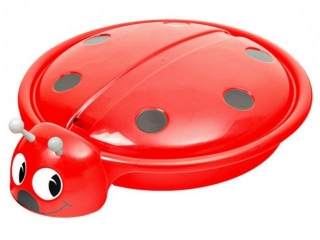 Песочница StarPlast, Божья коровка, с крышкой 1-00039934_1