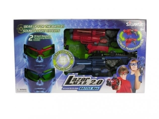 Игрушка Silverlit, Лазерная атака, набор (2 шлема, 2 автомата) 1-00055343_1
