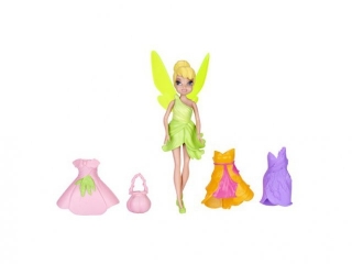 Кукла Disney Fairies, Фея + 3 платья, 11 см, 1-00071622_2