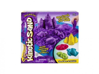 Набор Kinetic Sand, Песок для лепки, лоток, 4 формочки, 454 г 1-00080863_1