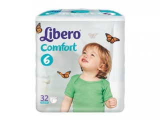 Подгузники Libero Comfort Extra Large, 12-22 кг, 32  шт. 1-00000246_1
