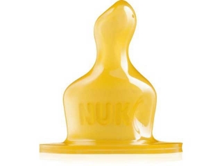 Соска Nuk Classic латексная с возд. клапаном для каш с крест. шлит. 6 мес+, р. 2 1-00000574_1