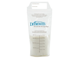 Пакеты Dr.Browns, для хранения грудного молока 180 мл., 25 шт. 1-00032697_2