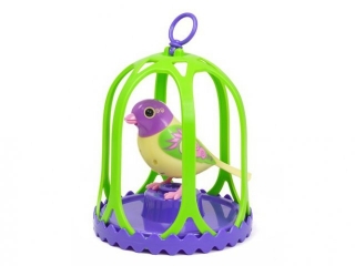Игрушка интерактивная Silverlit, Птица с большой клеткой и кольцом 1-00083027_1