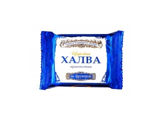 Халва Азовская КФ, Царская арахисовая на фруктозе 180 г 1-00082016_1