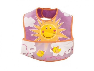 Нагрудник Canpol пластиковый мягкий с карманом 1-00082637_1